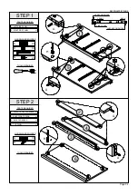 Предварительный просмотр 4 страницы Seconique LIGHT OAK EFFECT VENEER LISBON 3 DRAWER CHEST Assembly Instructions Manual