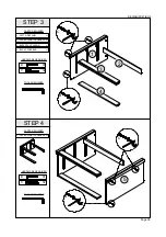 Предварительный просмотр 5 страницы Seconique LIGHT OAK EFFECT VENEER LISBON 3 DRAWER CHEST Assembly Instructions Manual