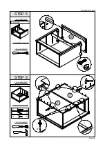 Предварительный просмотр 6 страницы Seconique LIGHT OAK EFFECT VENEER LISBON 3 DRAWER CHEST Assembly Instructions Manual