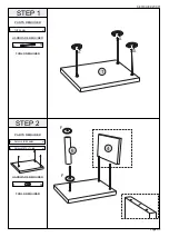 Предварительный просмотр 3 страницы Seconique LIGHT SONOMA OAK EFFECT CHARISMA Aassembly Instructions