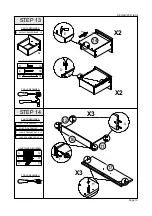 Предварительный просмотр 10 страницы Seconique LISBON 2 Assembly Instructions Manual