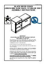 Seconique LISBON MINI 100-120-019 Assembly Instructions Manual предпросмотр