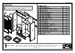 Предварительный просмотр 3 страницы Seconique LISBON SLIDER WARDROBE Assembly Instructions Manual