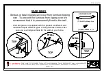 Предварительный просмотр 11 страницы Seconique LISBON SLIDER WARDROBE Assembly Instructions Manual