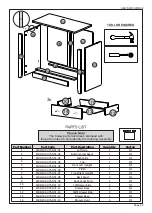 Предварительный просмотр 2 страницы Seconique LUDLOW 3 DRAWER CHEST Assembly Instructions Manual