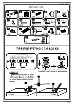 Предварительный просмотр 3 страницы Seconique LUDLOW 3 DRAWER CHEST Assembly Instructions Manual