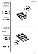 Предварительный просмотр 7 страницы Seconique LUDLOW 3 DRAWER CHEST Assembly Instructions Manual