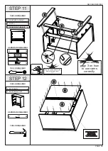 Предварительный просмотр 9 страницы Seconique LUDLOW 3 DRAWER CHEST Assembly Instructions Manual