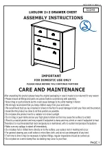 Preview for 9 page of Seconique Ludlow 51119 Assembly Instructions Manual