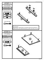 Предварительный просмотр 7 страницы Seconique LUDLOW BEDSIDE GREY GLOSS Assembly Instructions Manual