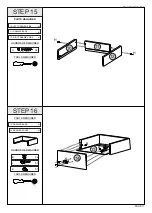 Предварительный просмотр 11 страницы Seconique LUDLOW BEDSIDE GREY GLOSS Assembly Instructions Manual