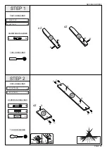 Предварительный просмотр 4 страницы Seconique LUDLOW COFFEE TABLE Assembly Instructions Manual