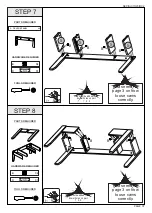 Предварительный просмотр 7 страницы Seconique LUDLOW COFFEE TABLE Assembly Instructions Manual