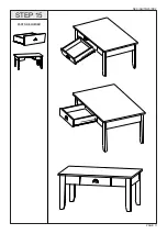 Предварительный просмотр 11 страницы Seconique LUDLOW COFFEE TABLE Assembly Instructions Manual