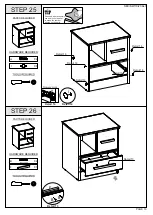 Предварительный просмотр 16 страницы Seconique MADRID BEDSIDE Assembly Instructions Manual