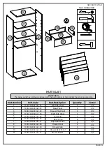 Предварительный просмотр 2 страницы Seconique MADRID BOOKCASE Assembly Instructions Manual