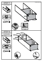 Предварительный просмотр 7 страницы Seconique MADRID BOOKCASE Assembly Instructions Manual