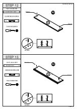 Предварительный просмотр 10 страницы Seconique MADRID BOOKCASE Assembly Instructions Manual