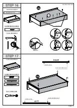 Предварительный просмотр 12 страницы Seconique MADRID BOOKCASE Assembly Instructions Manual