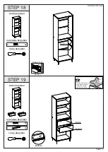 Предварительный просмотр 13 страницы Seconique MADRID BOOKCASE Assembly Instructions Manual