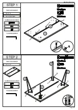 Предварительный просмотр 3 страницы Seconique MARLOW DINING TABLE Assembly Instructions Manual