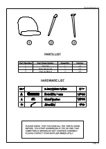 Предварительный просмотр 6 страницы Seconique MARLOW DINING TABLE Assembly Instructions Manual