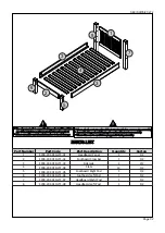 Preview for 2 page of Seconique MAYA 3' BED Assembly Instructions Manual