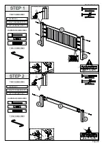 Preview for 4 page of Seconique MAYA 3' BED Assembly Instructions Manual