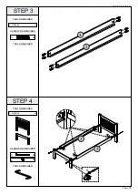 Preview for 5 page of Seconique MAYA 3' BED Assembly Instructions Manual