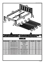 Предварительный просмотр 2 страницы Seconique MAYA BED Assembly Instructions Manual