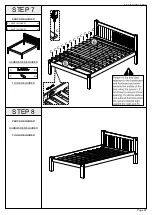 Предварительный просмотр 7 страницы Seconique MAYA BED Assembly Instructions Manual