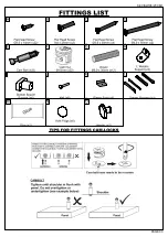 Предварительный просмотр 3 страницы Seconique MONTREAL COFFEE TABLE Assembly Instructions Manual