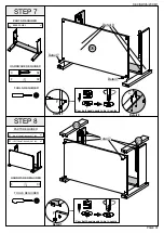 Предварительный просмотр 7 страницы Seconique MONTREAL COFFEE TABLE Assembly Instructions Manual