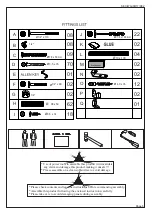 Предварительный просмотр 3 страницы Seconique NEPTUNE TRIPLE SLEEPER Assembly Instructions Manual