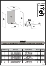 Предварительный просмотр 2 страницы Seconique NEVADA 100-103-065 Assembly Instructions Manual