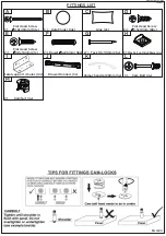 Предварительный просмотр 3 страницы Seconique NEVADA 100-103-065 Assembly Instructions Manual