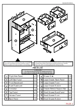 Preview for 2 page of Seconique NEVADA 3+2 DRAWER CHEST Assembly Instructions Manual