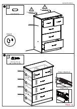 Preview for 12 page of Seconique NEVADA 3+2 DRAWER CHEST Assembly Instructions Manual