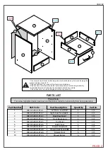 Предварительный просмотр 2 страницы Seconique NEVADA 3 DRAWER BEDSIDE 100-103-059 Assembly Instructions Manual