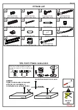 Предварительный просмотр 3 страницы Seconique NEVADA 3 DRAWER BEDSIDE 100-103-059 Assembly Instructions Manual