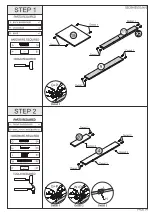 Предварительный просмотр 4 страницы Seconique NEVADA 5 DRAWER LOW WARDROBE Assembly Instructions Manual