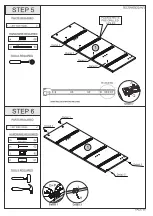 Предварительный просмотр 6 страницы Seconique NEVADA 5 DRAWER LOW WARDROBE Assembly Instructions Manual