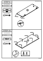 Предварительный просмотр 8 страницы Seconique NEVADA 5 DRAWER LOW WARDROBE Assembly Instructions Manual