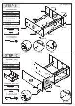 Предварительный просмотр 9 страницы Seconique NEVADA 5 DRAWER LOW WARDROBE Assembly Instructions Manual