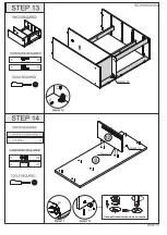 Предварительный просмотр 10 страницы Seconique NEVADA 5 DRAWER LOW WARDROBE Assembly Instructions Manual