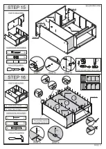 Предварительный просмотр 11 страницы Seconique NEVADA 5 DRAWER LOW WARDROBE Assembly Instructions Manual