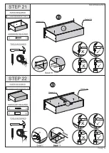 Предварительный просмотр 14 страницы Seconique NEVADA 5 DRAWER LOW WARDROBE Assembly Instructions Manual