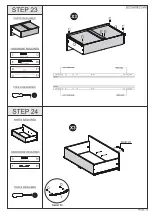 Предварительный просмотр 15 страницы Seconique NEVADA 5 DRAWER LOW WARDROBE Assembly Instructions Manual