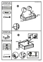 Предварительный просмотр 16 страницы Seconique NEVADA 5 DRAWER LOW WARDROBE Assembly Instructions Manual