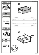 Предварительный просмотр 18 страницы Seconique NEVADA 5 DRAWER LOW WARDROBE Assembly Instructions Manual